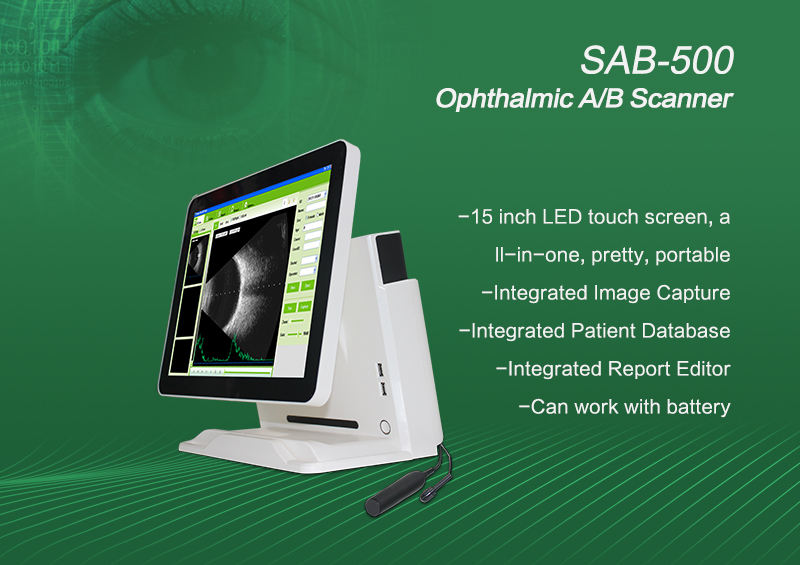 Ophthalmic A/B Scanner ultrasound scanner machine  instrument